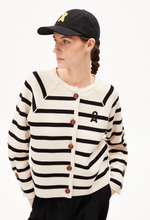 Lade das Bild in den Galerie-Viewer, Naadja Stripes Strick Cardigan
